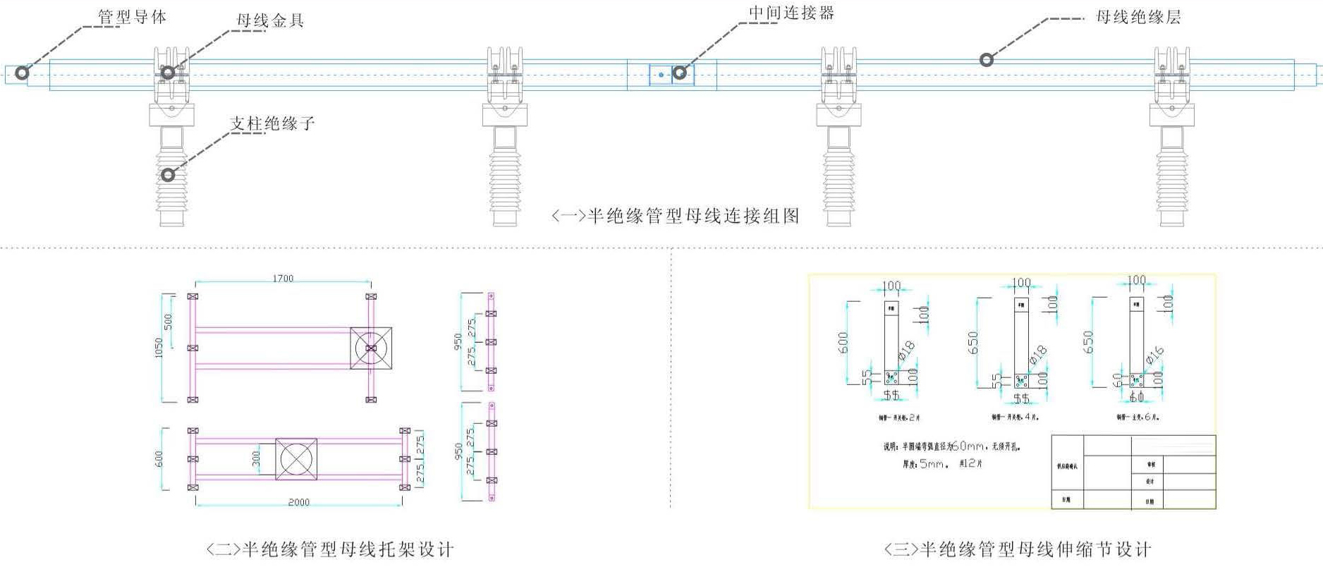 半绝缘管型母线